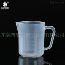 加厚優質500ml量杯 500毫升塑料有耳量杯量筒 測量帶刻度 透明容量杯