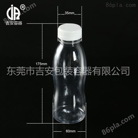 380ml毫升透明塑料包装瓶 PET380g液体直身饮料瓶 牛奶瓶