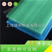 4mm上海捷耐厂家供应 雨棚透光不透明4mmpc中空阳光板